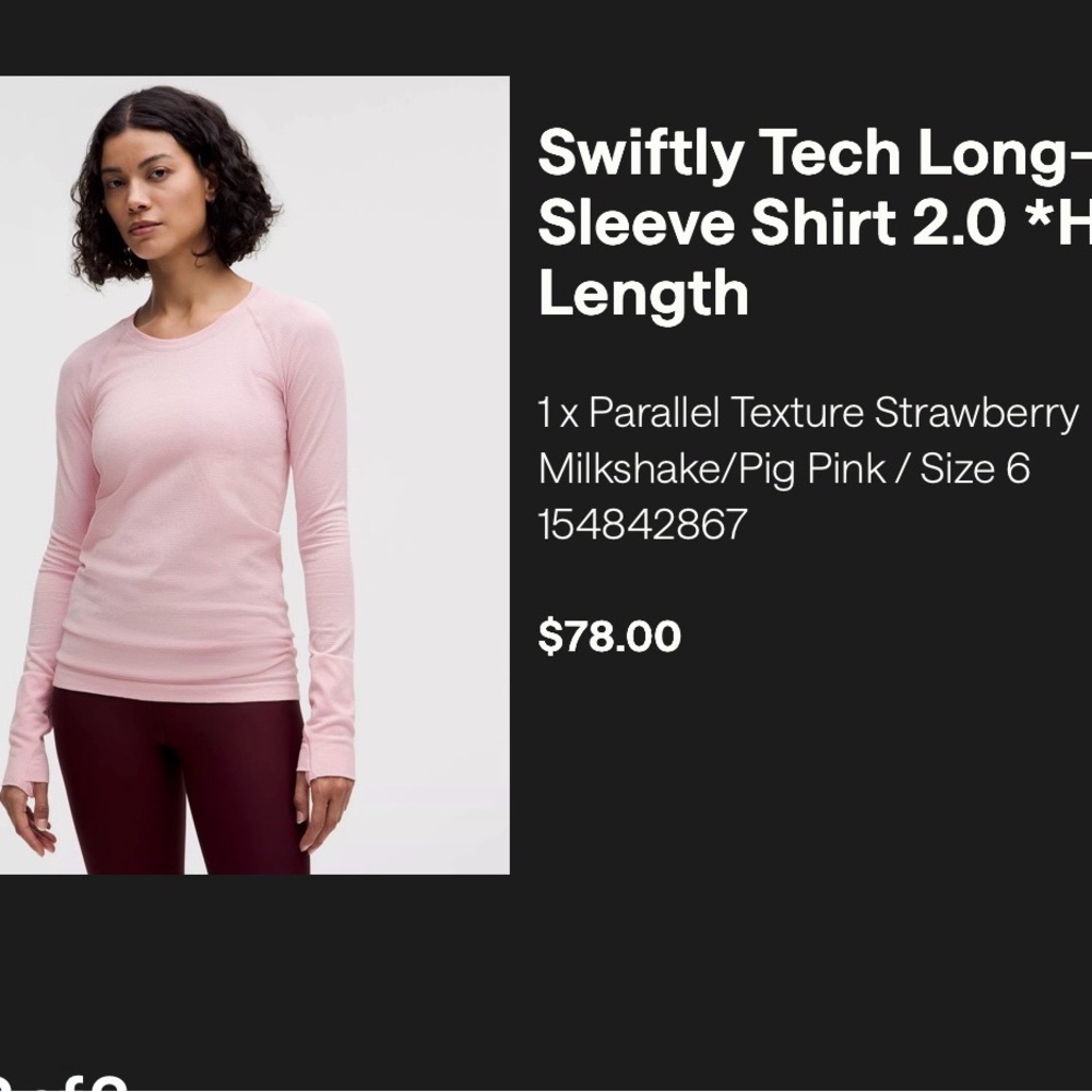 Lululemon Swiftly